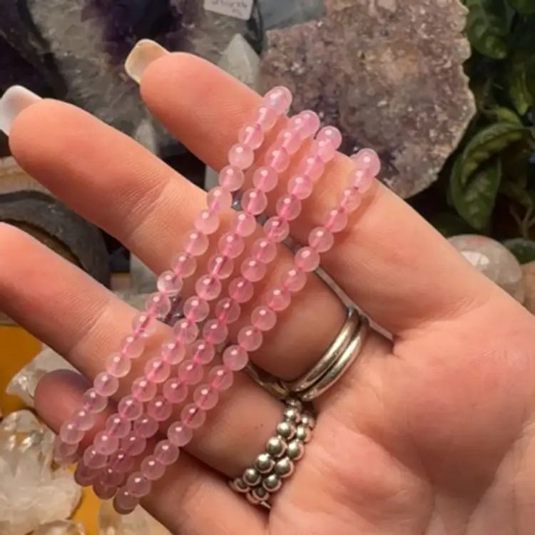 Rose Quartz 4.5mm Bracelet