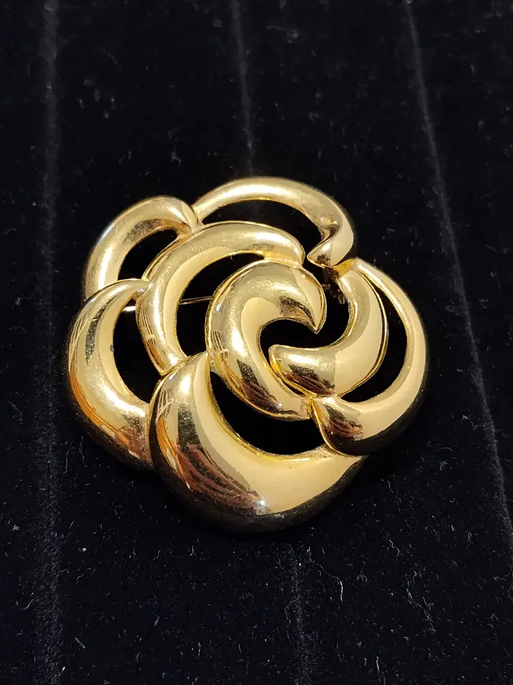 Vintage Napier Brooch & Clip Earrings Set