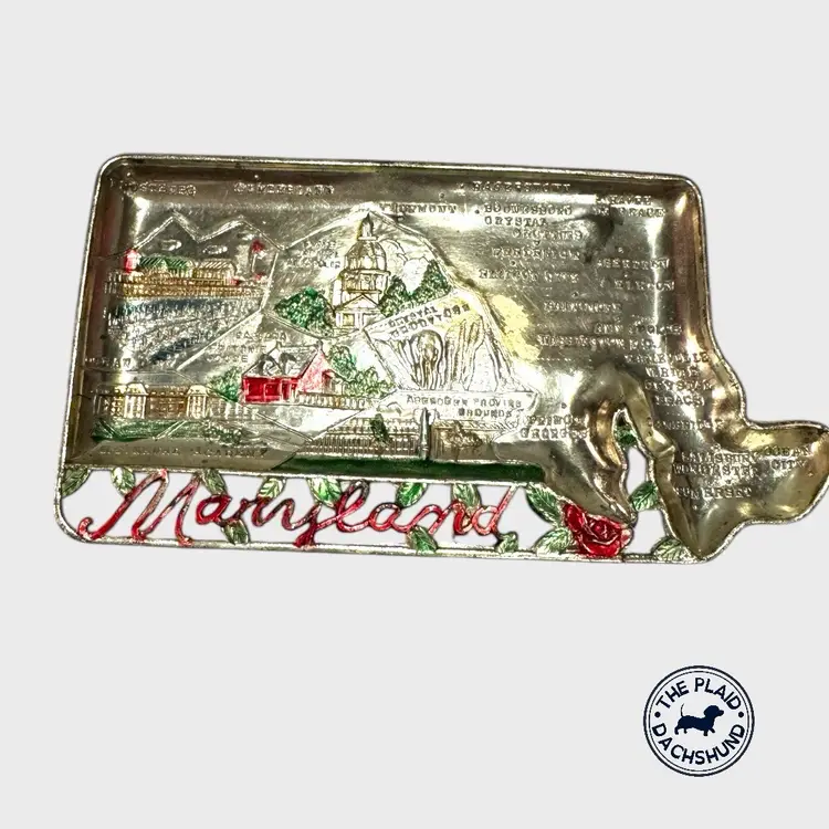 Vintage 60’s Maryland Trinket Dish