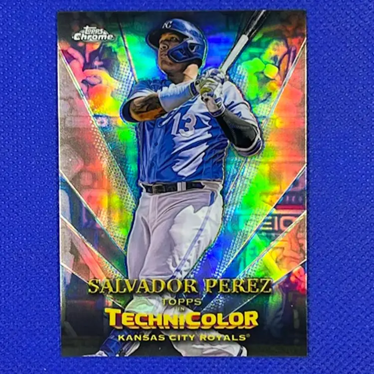 Salvador Perez Topps Chrome Technicolor TT-8 Kansas City Royals