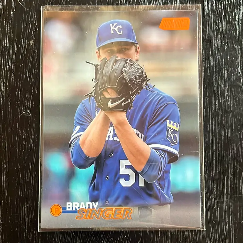 Brady Singer 2023 Topps Stadium Club Orange /199