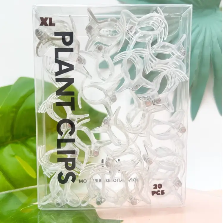 XL Plant Clips - Clear - Set of 20
