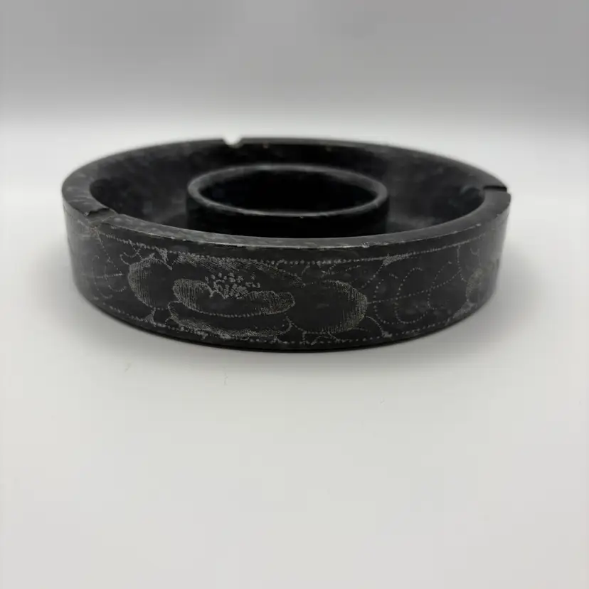 Etched Marble Ashtray