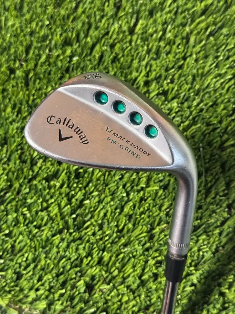 Right Handed Callaway Mack Daddy Pm Grind Wedge 60°-10 Kbs Tour V Wedge Flex