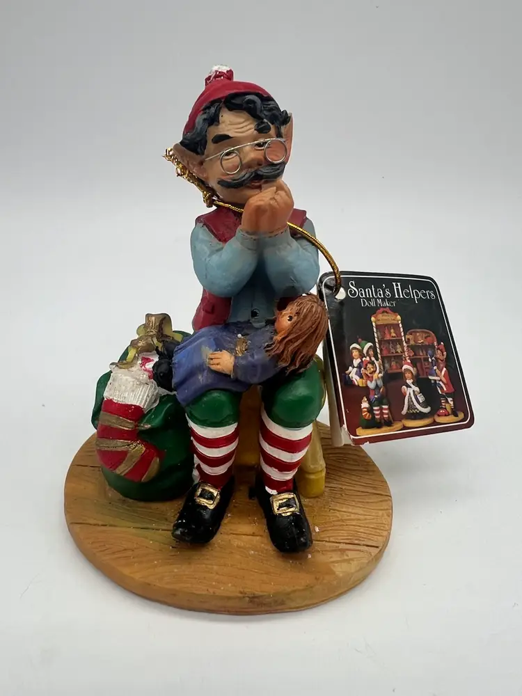 Santa’s Helpers Doll Maker Limited Edition Figurine