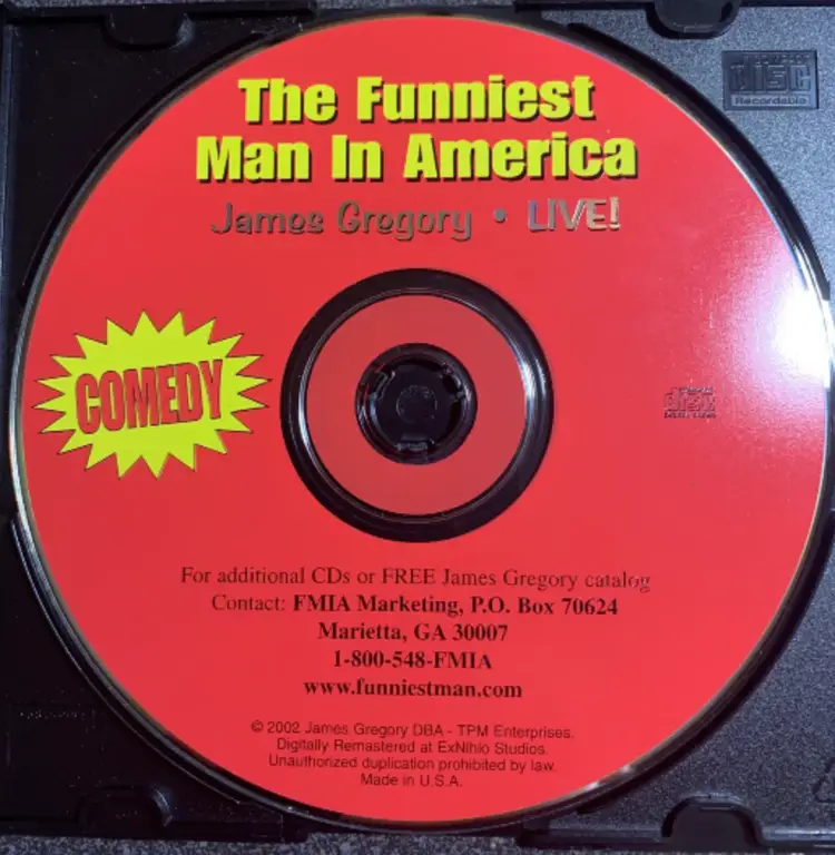 The Funniest Man In America: James Gregory 4 CD LOT (1991 & 2002)
