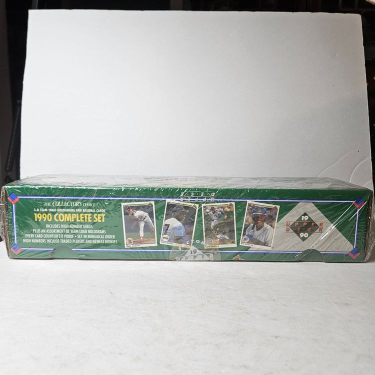 1990 Upper Deck Complete Set Baseball Trading Cards