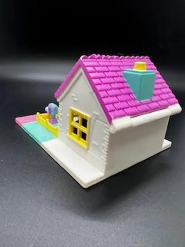 Polly Pocket Cozy Cottage, Complete Set