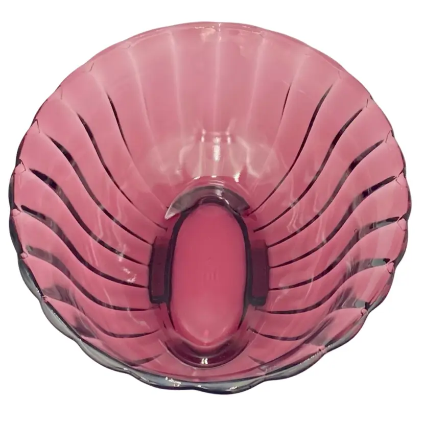 Vintage 1982 Fenton American Legacy Amethyst Oval Bowl, Large 11.6" x 9", Footed