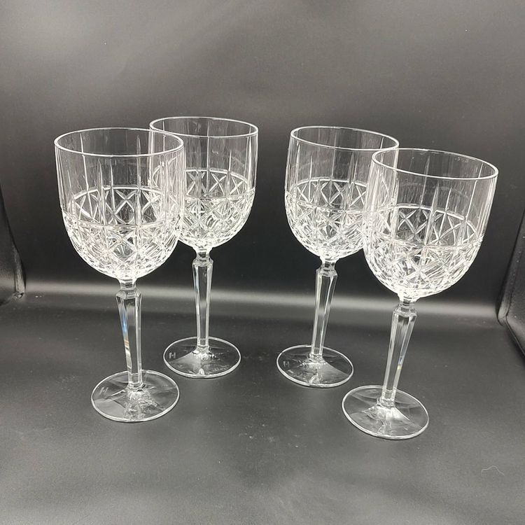 Vtg Waterford Crystal Marquis Goblets