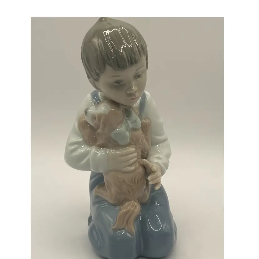 NAO (By Lladro) “Forever Friends” Figurine, Made In Spain, 6 X 3 1/2”