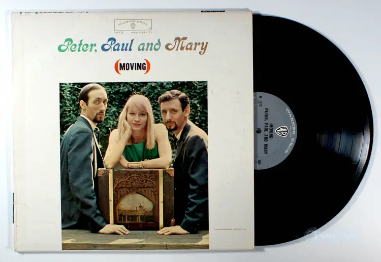 Peter, Paul, and Mary - Moving (1963) Vinyl LP • & Puff the Magic Dragon