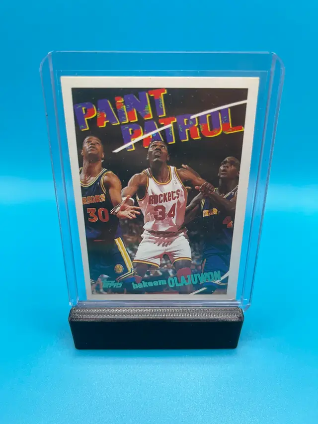 Hakeem Olajuwon 94’ Topps Paint Patrol Houston Rockets
