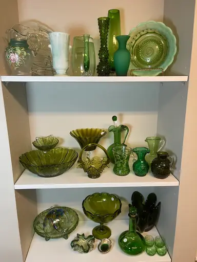 Green Glass Pop Up With Claudine 