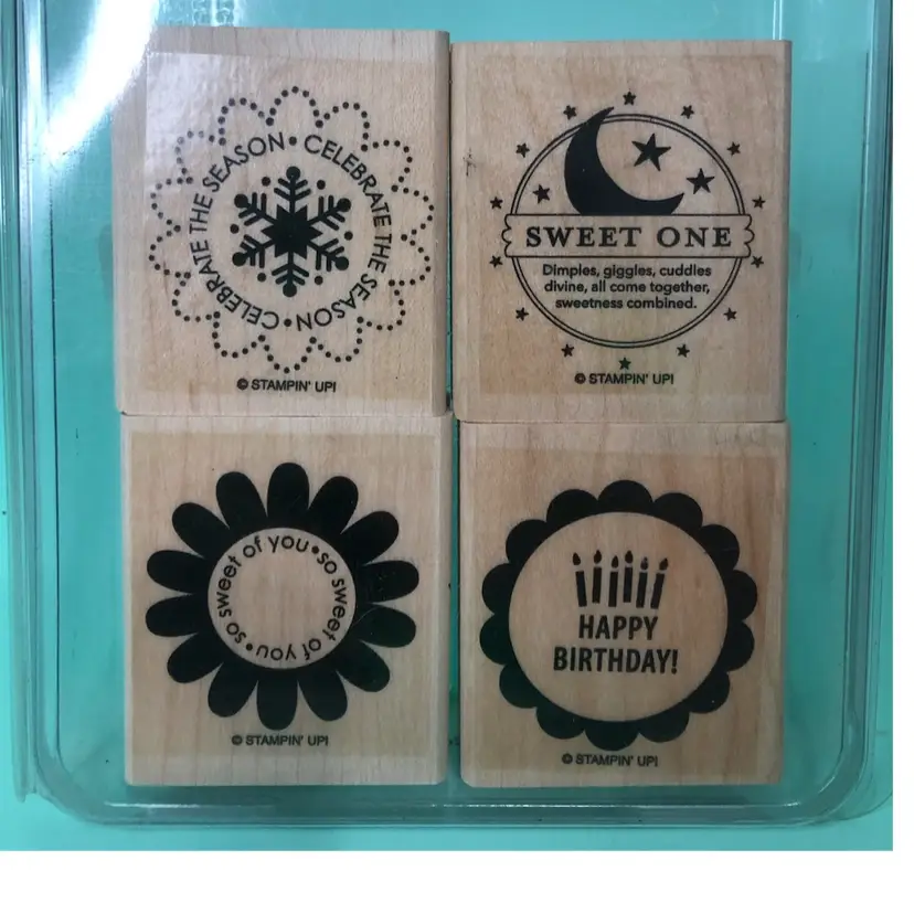 Stampin Up! Scrapbooking Craft Stamps So Many Scallops