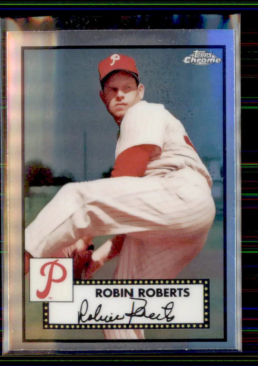 Robin Roberts 2021 Topps Chrome Platinum Anniversary #665 - Philadelphia Phillies - (153-331)
