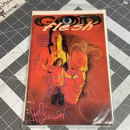 Signed Comic God Flesh