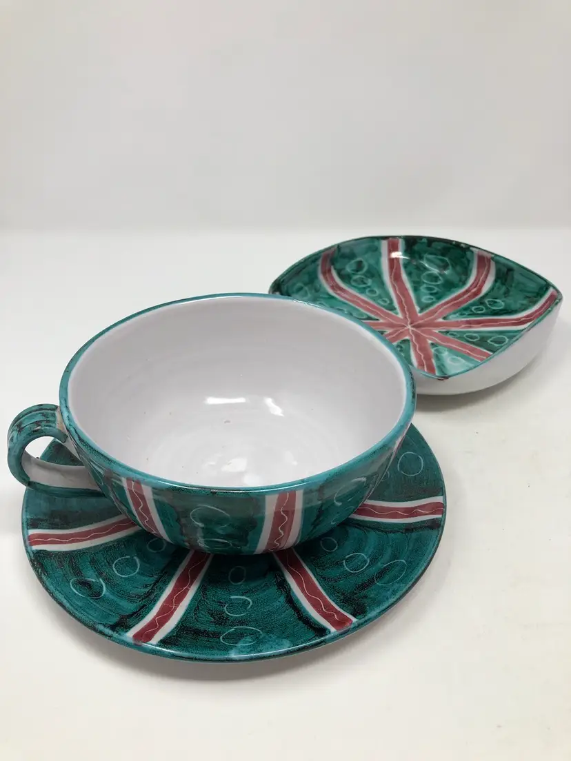 3-Piece Italian Dinner Set Mug, Plate and Bowl