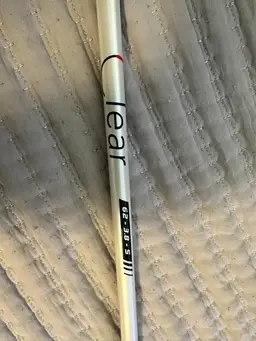 Stiff Clear Shaft, Brand New.