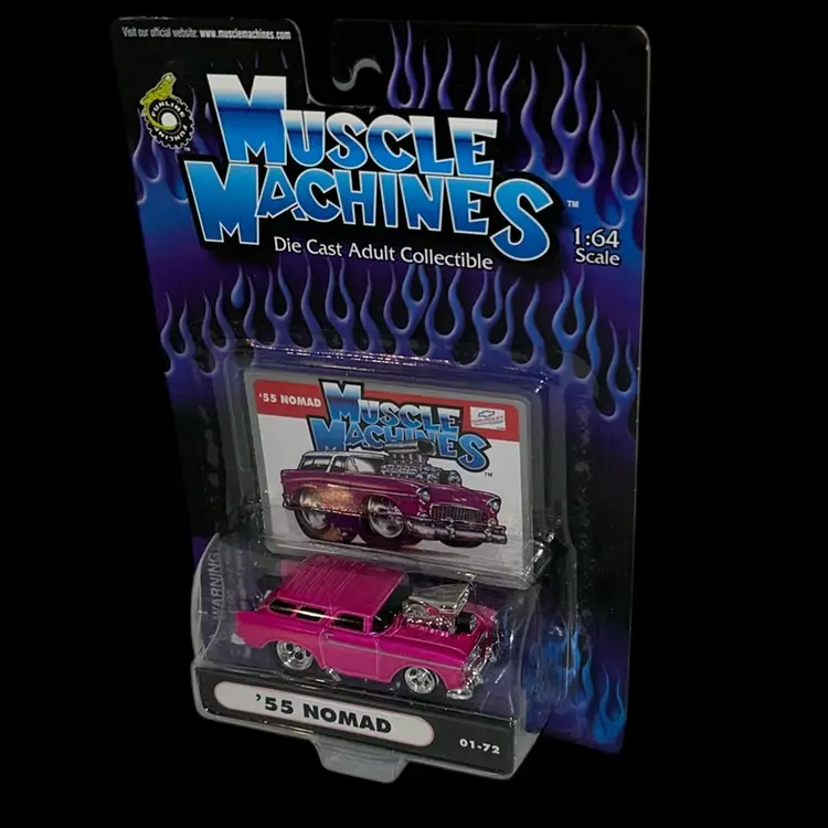 Muscle Machines 1:64 1955 Nomad 01-72 Diecast Vehicle