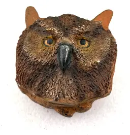 #01 - Hidden Rose Owl Trinket Holder By JW Boones 2.5” Tall x 3” Wide