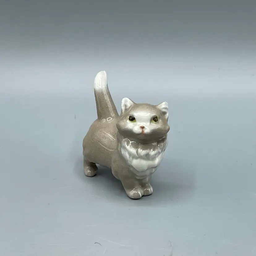 HTF Ragen Renaker Persian Cat Mama Miniature Mini Figurine