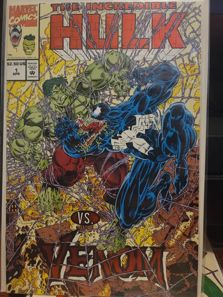 Incredible Hulk vs Venom 1 Marvel Comics Embossed Cover