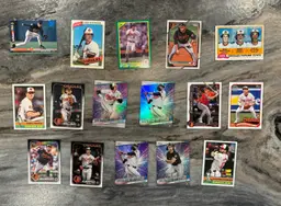 Lot of 16 Baltimore Orioles Cards
