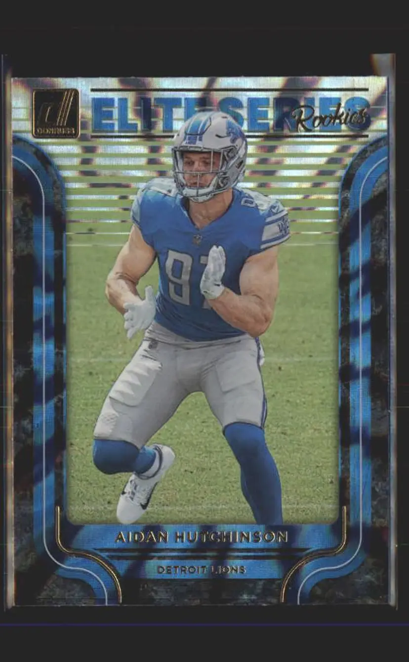 2022 Donruss #ESR-12 Aidan Hutchinson Elite Series Rookies - (139) - Detroit Lions