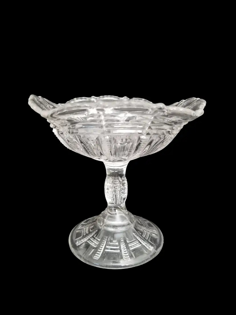 EAPG Bryce, Higbee & Co Paris 1900 Square Jelly Compote Comport