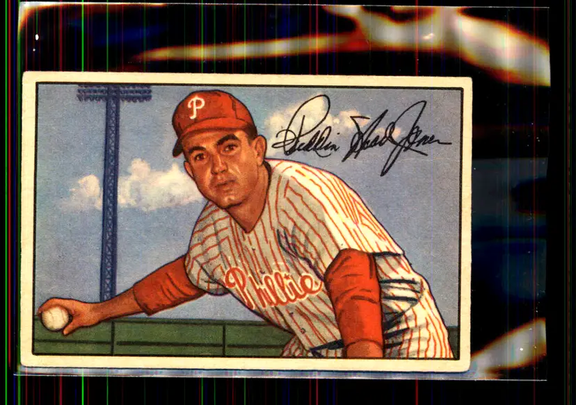 Willie Jones 1952 Bowman #20 - Philadelphia Phillies - (pk5-16)