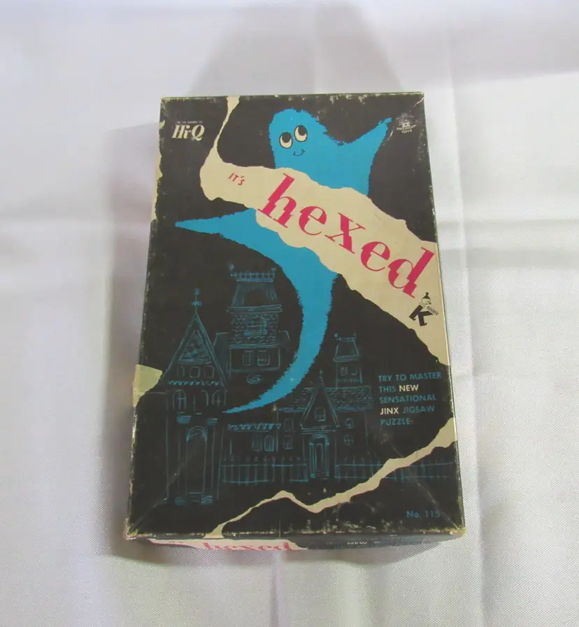 HiQ's "It's Hexed" Puzzle Game by Kohner 1970's No. 115