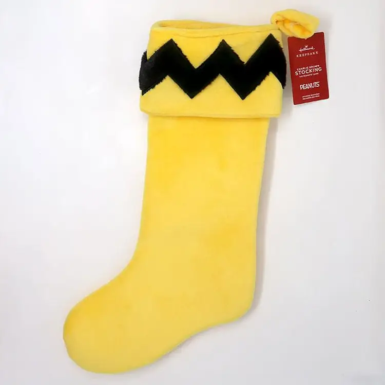 Charlie Brown Zig-Zag Christmas Stocking - Peanuts