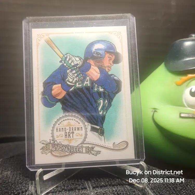 2017 Topps Gypsy Queen Portrait Art - Robinson Cano Seattle Mariners