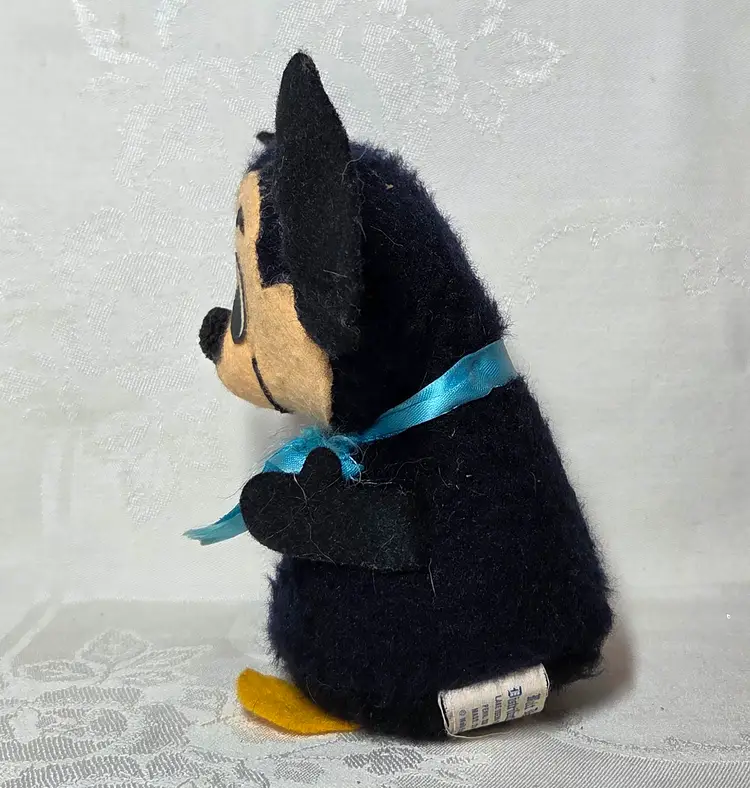 Vintage Rare Mickey Mouse Plush From California Stuffed Toys 6in 1960s/70s