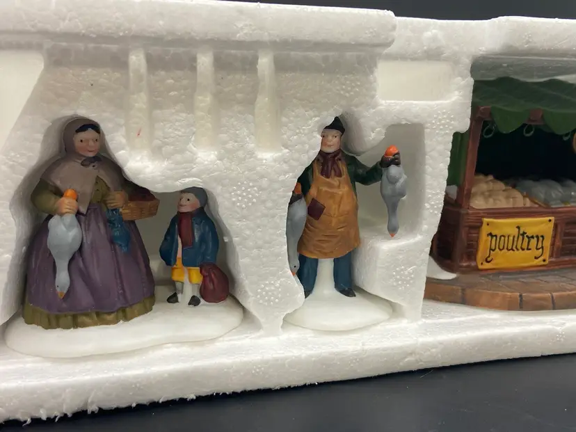 Dept. 56 Poultry Market 3 Pc Set