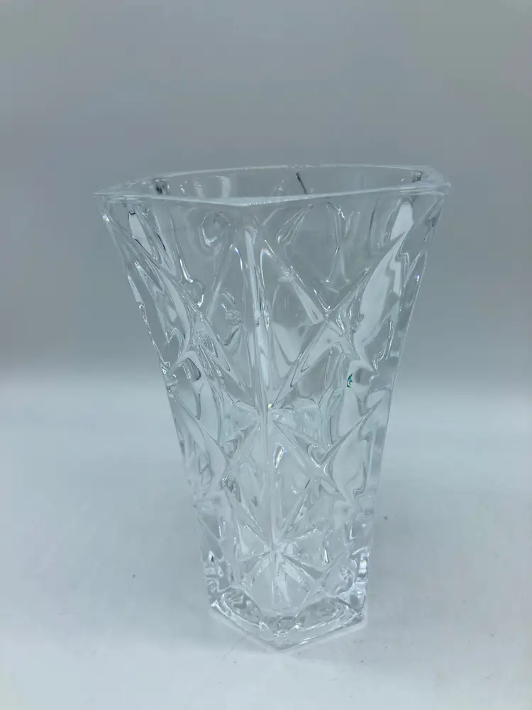Vintage Cristal D'Arques-Durand France Lead Crystal 5" Bud Vase Sully Pattern
