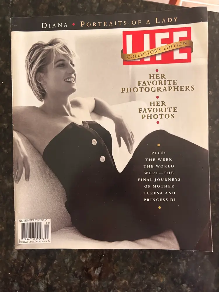Princess Diana Magazine Collection - Set Of 10