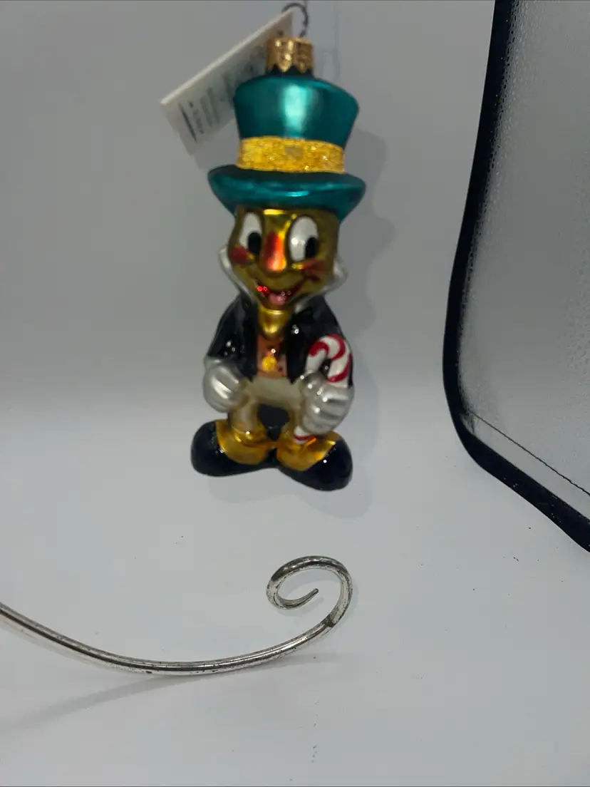 Christopher Radko BY JIMINY CRICKET 5639/7500 Glass Ornament W/tag SIGNED