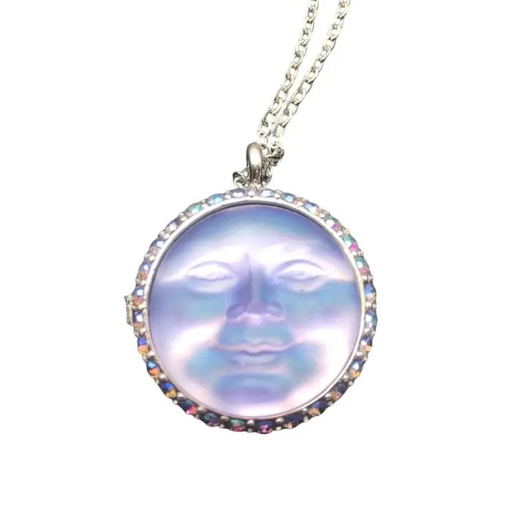 Kirks Folly Moon Face Locket