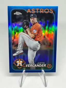 Justin Verlander - 2024 Topps Chrome /150 - Houston Astros