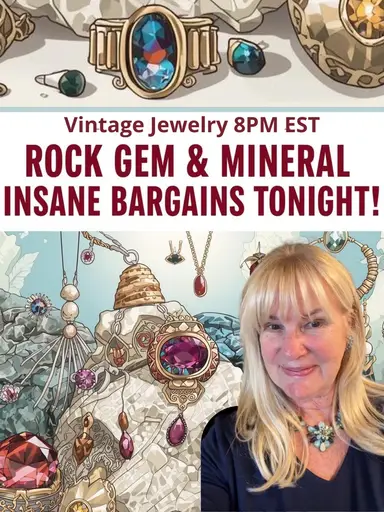 Vintage Jewelry 💎 Rock, Gem, Mineral  & More! 