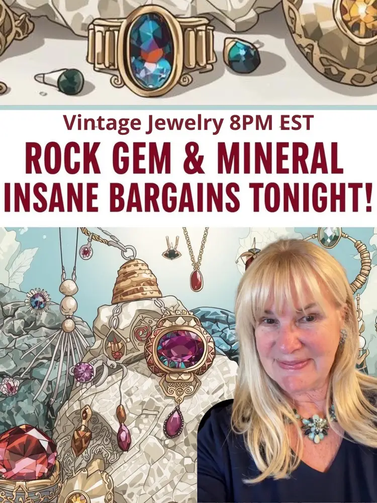 Vintage Jewelry 💎 Rock, Gem, Mineral  & More! 