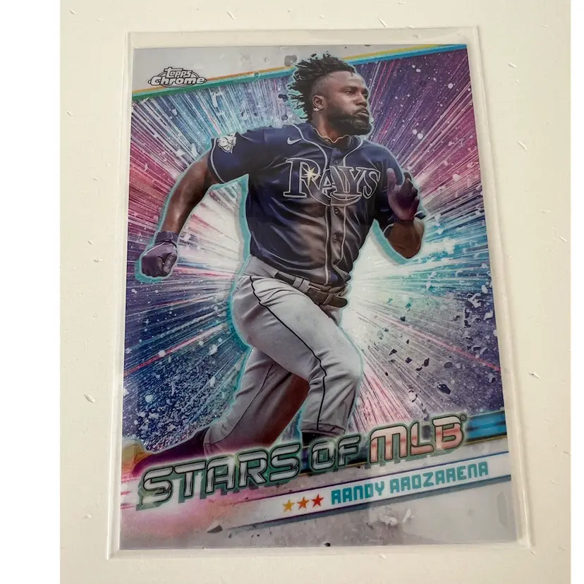 Randy Arozarena Chrome Stars Of MLB Tampa Bay Rays