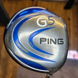 Ping G5 460cc Driver 10.5° Aldila 65-R Flex Shaft