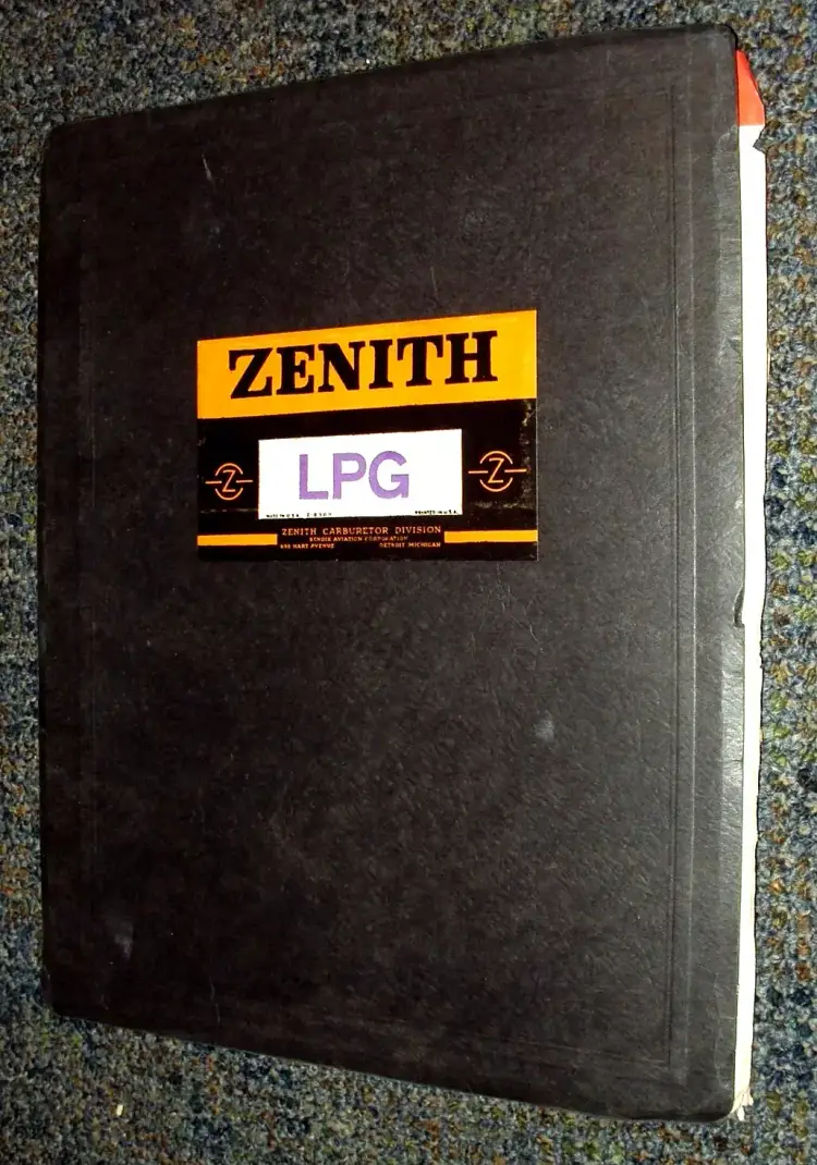 Zenith Carbuerator Division Manual Briggs Plymouth Studebaker Allis 1955 111 Pages