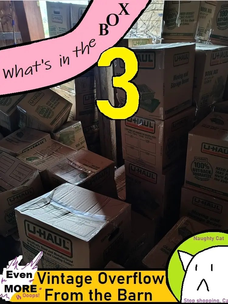 Another Dig in Barn Boxes, and a Very Vamp Beavery Christmas Preview 