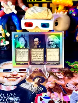 1x 2023 Pieces of the Past | Martin Luther King Jr., Lincoln, & Frederick Douglass Triple Relic