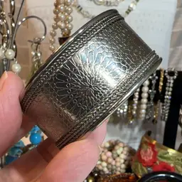 Silver Sun Cuff