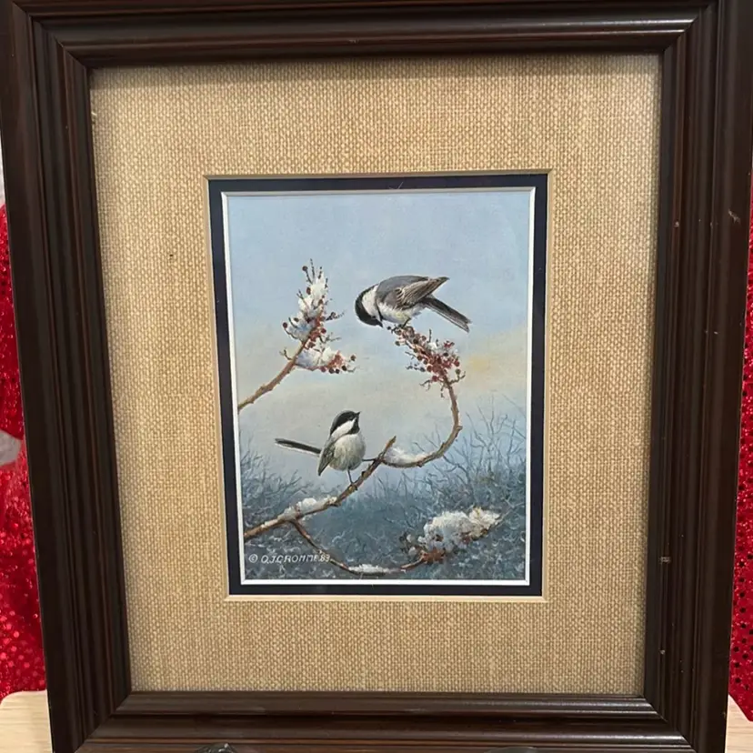 1983 "Chickadees" By Owen Gromme